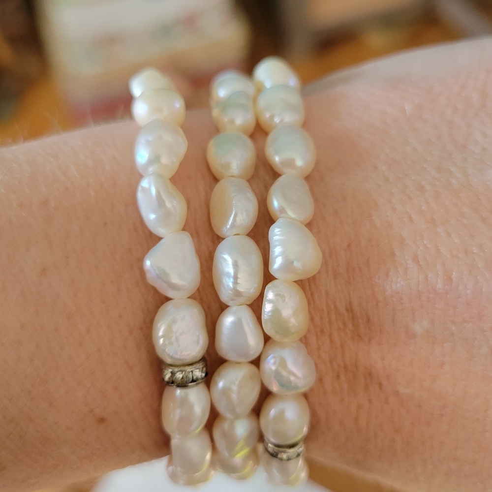 Pearl bracelets - Picture 2 of 3